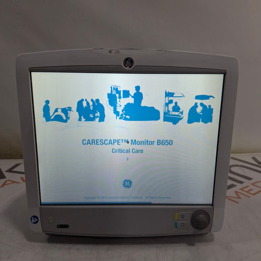 GE Healthcare GE Healthcare Carescape B650 Critical Care Patient Monitor Patient Monitors reLink Medical