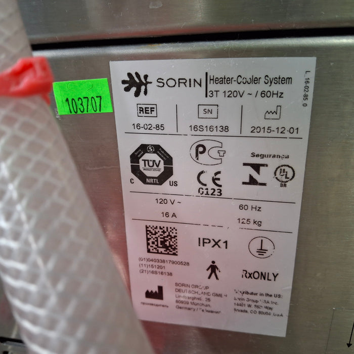Sorin Group USA, Inc. Sorin Group USA, Inc. 16-02-85 Heater-Cooler System Perfusion reLink Medical