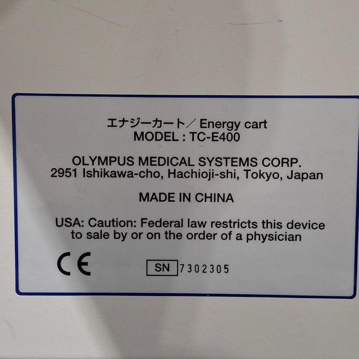 Olympus Olympus TC-E400 Energy Cart Medical Furniture reLink Medical