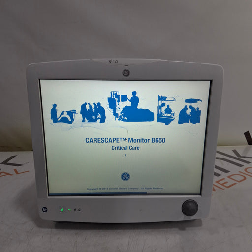 GE Healthcare GE Healthcare Carescape B650 Critical Care Patient Monitor Patient Monitors reLink Online