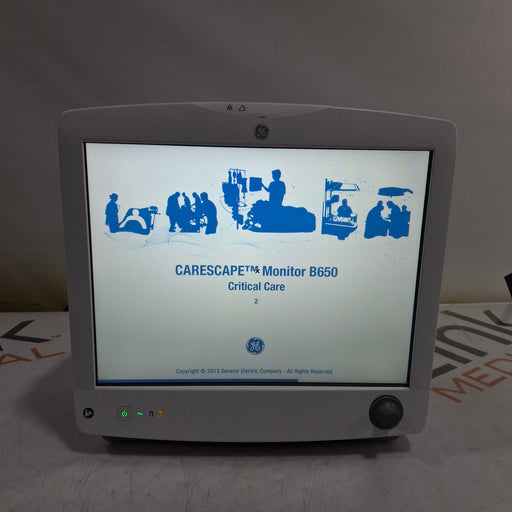 GE Healthcare GE Healthcare Carescape B650 Critical Care Patient Monitor Patient Monitors reLink Medical
