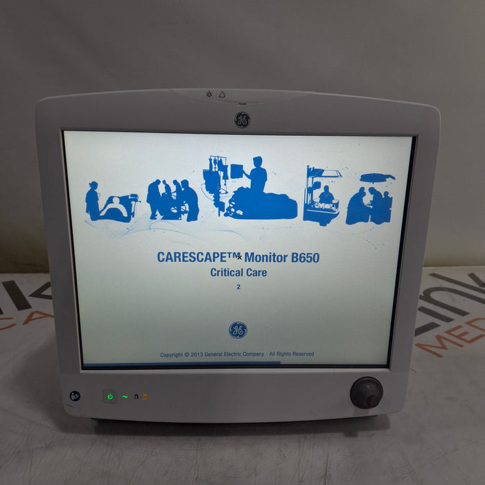 GE Healthcare GE Healthcare Carescape B650 Critical Care Patient Monitor Patient Monitors reLink Medical