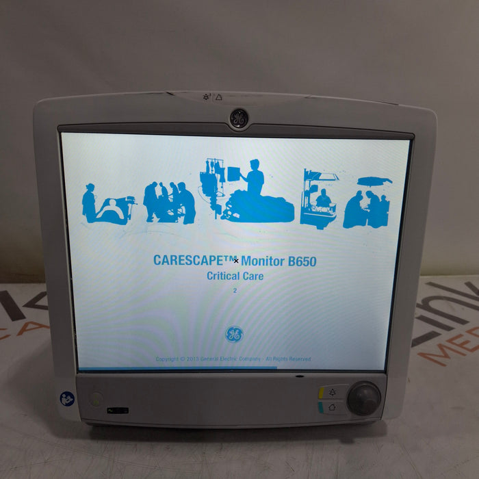 GE Healthcare GE Healthcare Carescape B650 Critical Care Patient Monitor Patient Monitors reLink Medical