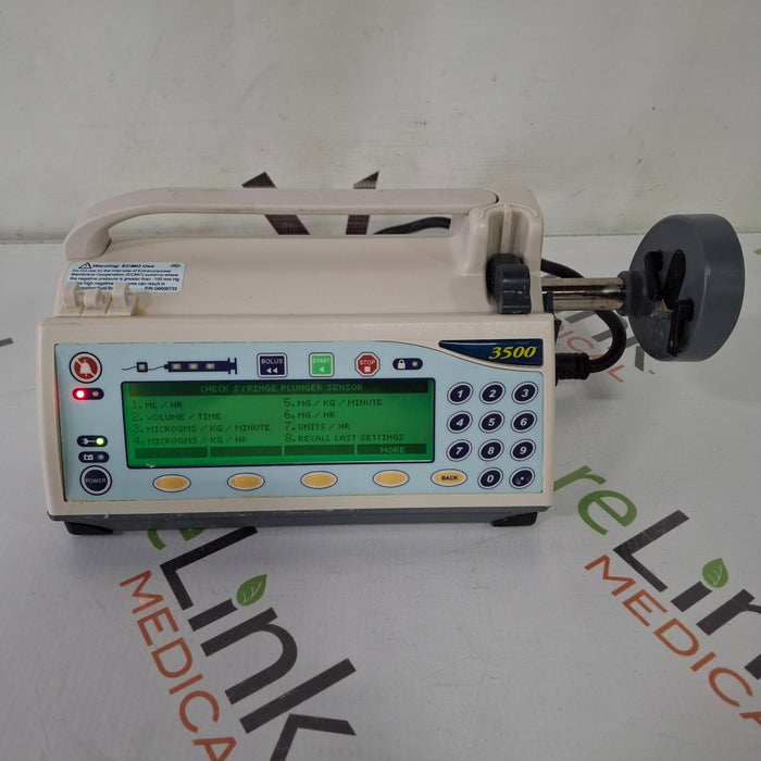 Smiths Medical Medfusion 3010a Syringe Infusion Pump