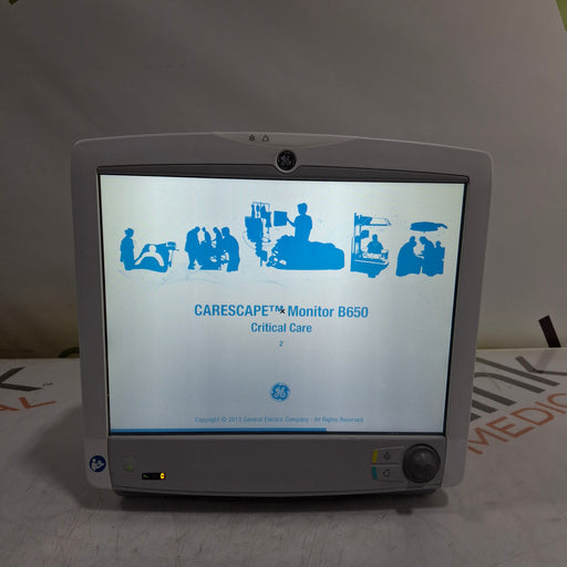 GE Healthcare GE Healthcare Carescape B650 Critical Care Patient Monitor Patient Monitors reLink Medical