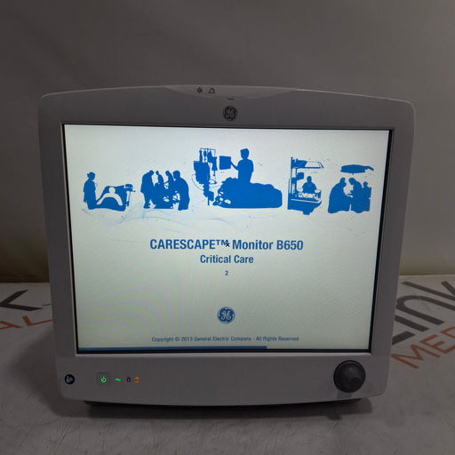 GE Healthcare GE Healthcare Carescape B650 Critical Care Patient Monitor Patient Monitors reLink Medical