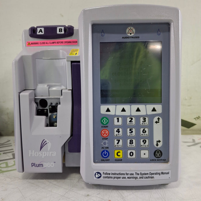 Hospira Hospira Plum 360 Infusion Pump Infusion Pump reLink Medical