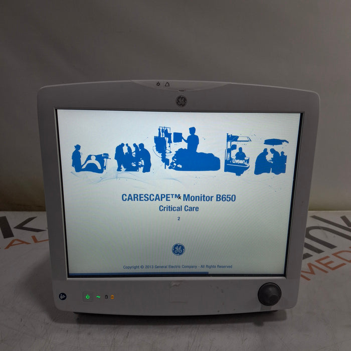 GE Healthcare GE Healthcare Carescape B650 Critical Care Patient Monitor Patient Monitors reLink Medical