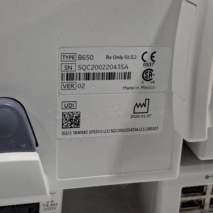 GE Healthcare GE Healthcare Carescape B650 Critical Care Patient Monitor Patient Monitors reLink Medical