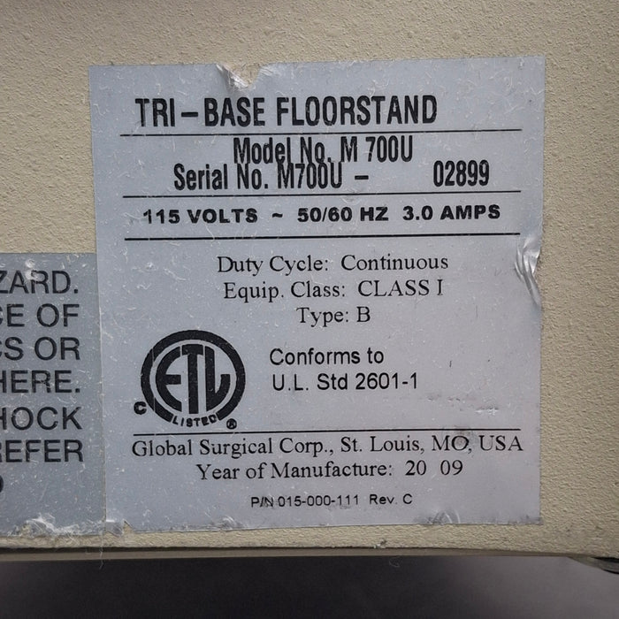 Global Surgical Corporation M-700U Dental Microscope