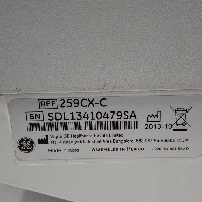 GE Healthcare GE Healthcare Corometrics 250cx Series Model 259cx-c Fetal Monitor Patient Monitors reLink Medical