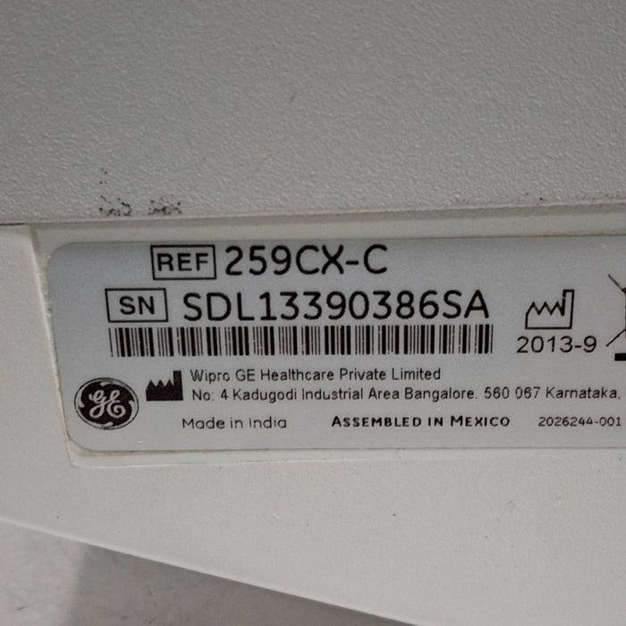 GE Healthcare GE Healthcare Corometrics 250cx Series Model 259cx-c Fetal Monitor Patient Monitors reLink Medical