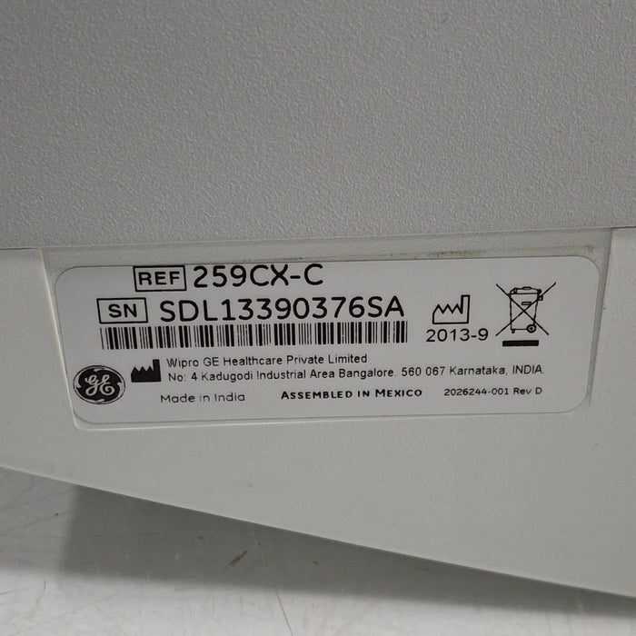 GE Healthcare GE Healthcare Corometrics 250cx Series Model 259cx-c Fetal Monitor Patient Monitors reLink Medical