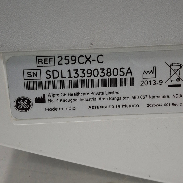 GE Healthcare GE Healthcare Corometrics 250cx Series Model 259cx-c Fetal Monitor Patient Monitors reLink Medical