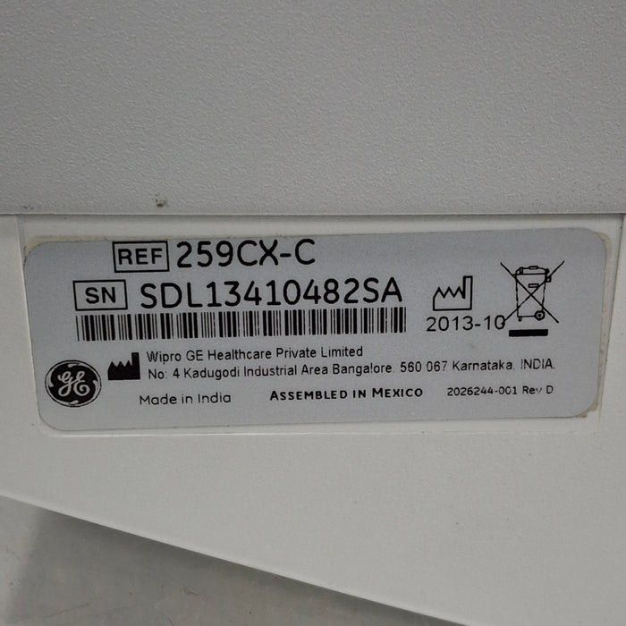 GE Healthcare GE Healthcare Corometrics 250cx Series Model 259cx-c Fetal Monitor Patient Monitors reLink Medical