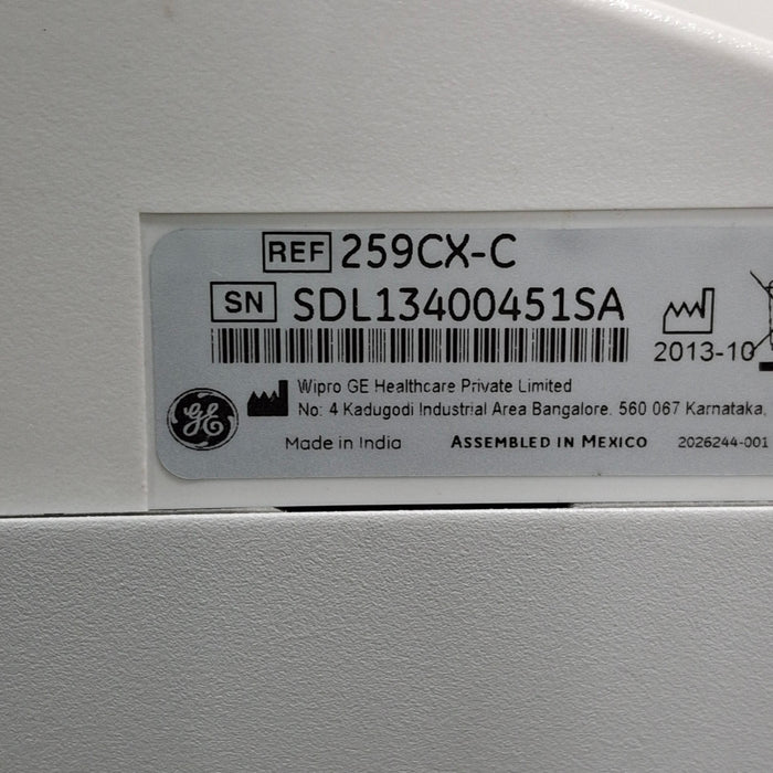 GE Healthcare GE Healthcare Corometrics 250cx Series Model 259cx-c Fetal Monitor Patient Monitors reLink Medical