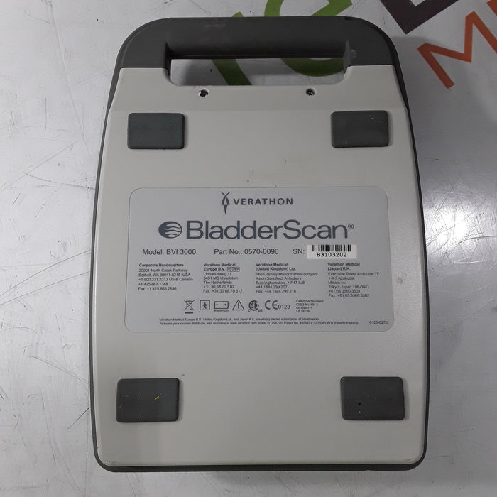 Verathon Medical, Inc Verathon Medical, Inc BladderScan BVI 3000 Bladder Scanner Surgical Equipment reLink Medical