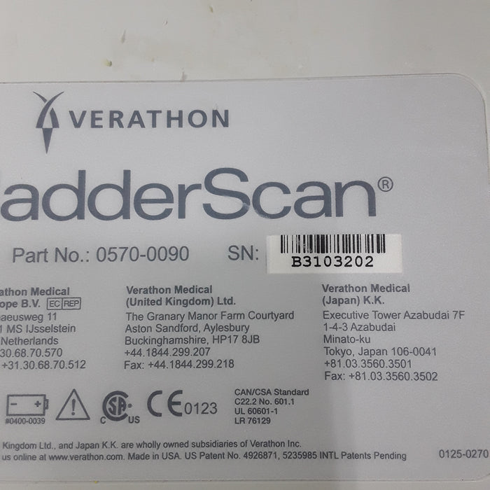 Verathon Medical, Inc Verathon Medical, Inc BladderScan BVI 3000 Bladder Scanner Surgical Equipment reLink Medical