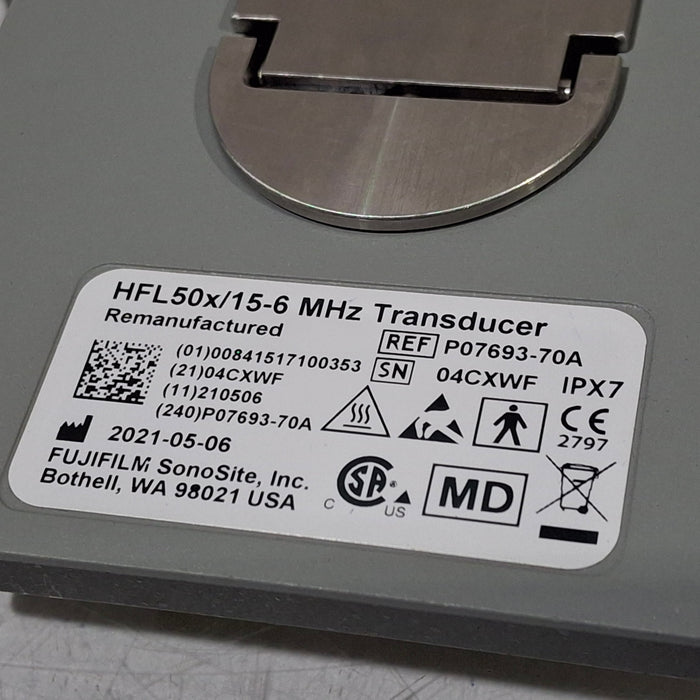 Sonosite Sonosite HFL50 15-6 Linear Array Transducer Ultrasound Probes reLink Medical