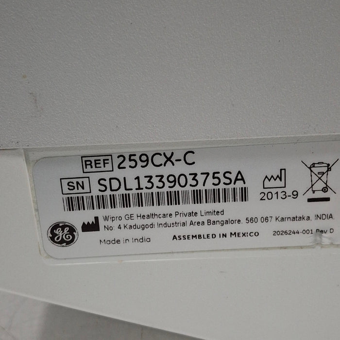 GE Healthcare GE Healthcare Corometrics 250cx Series Model 259cx-c Fetal Monitor Patient Monitors reLink Medical