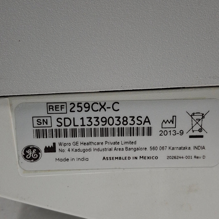 GE Healthcare GE Healthcare Corometrics 250cx Series Model 259cx-c Fetal Monitor Patient Monitors reLink Medical