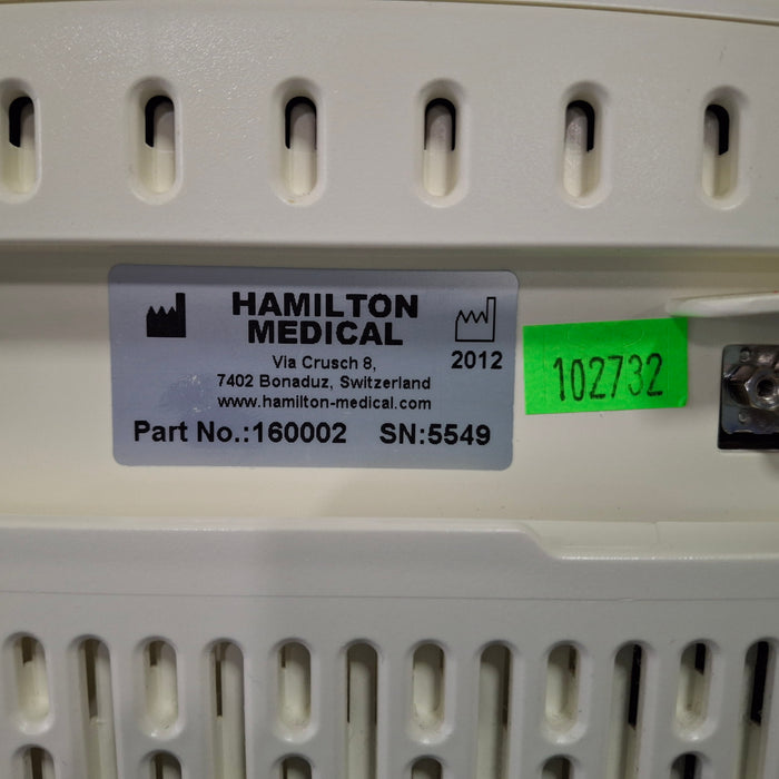 Hamilton Medical Inc Hamilton Medical Inc C2 Ventilator Respiratory reLink Medical