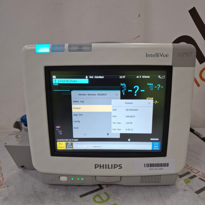 Philips IntelliVue MP5T Patient Monitor