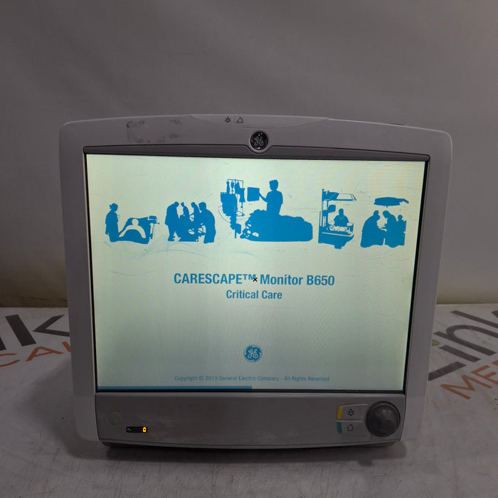 GE Healthcare GE Healthcare Carescape B650 Critical Care Patient Monitor Patient Monitors reLink Medical
