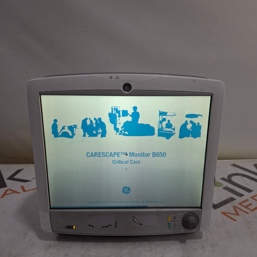 GE Healthcare GE Healthcare Carescape B650 Critical Care Patient Monitor Patient Monitors reLink Medical