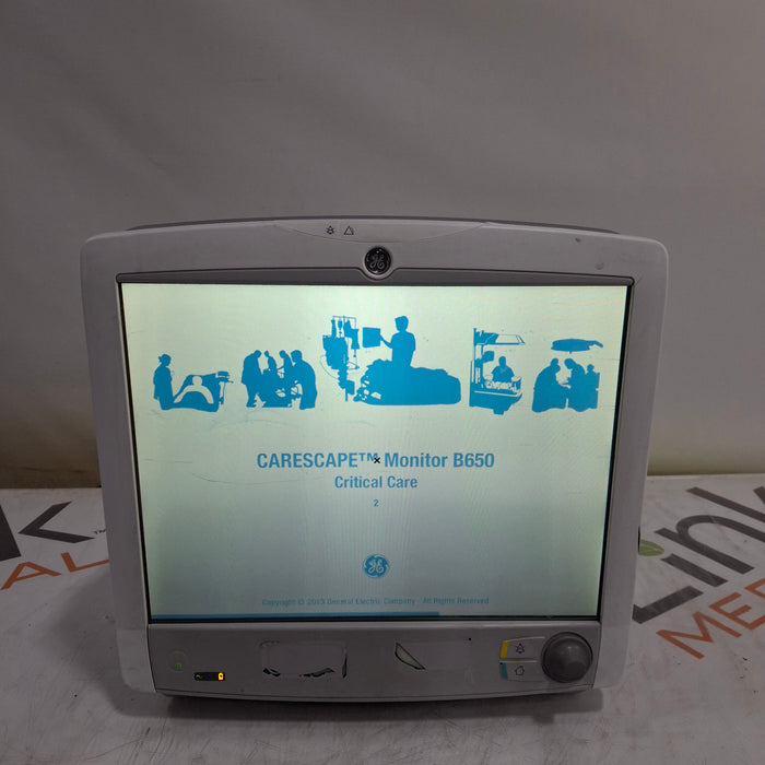 GE Healthcare GE Healthcare Carescape B650 Critical Care Patient Monitor Patient Monitors reLink Medical