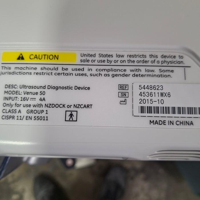 GE Healthcare GE Healthcare Venue 50 Ultrasound Ultrasound reLink Medical