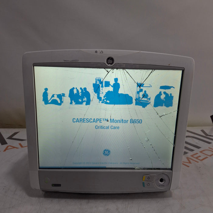 GE Healthcare GE Healthcare Carescape B650 Critical Care Patient Monitor Patient Monitors reLink Medical