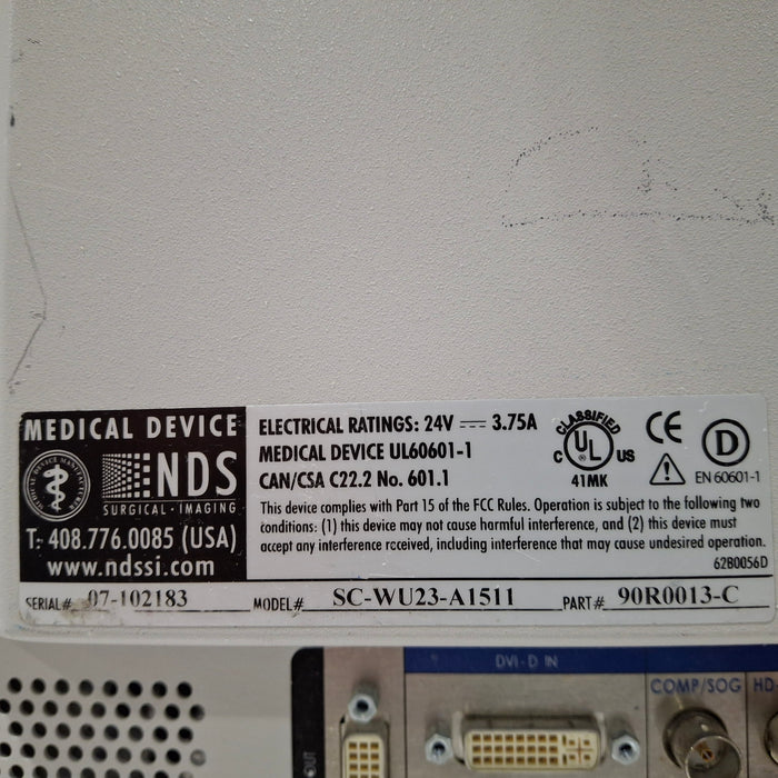 NDS Surgical Imaging NDS Surgical Imaging Radiance 23" Monitor Surgical Equipment reLink Medical