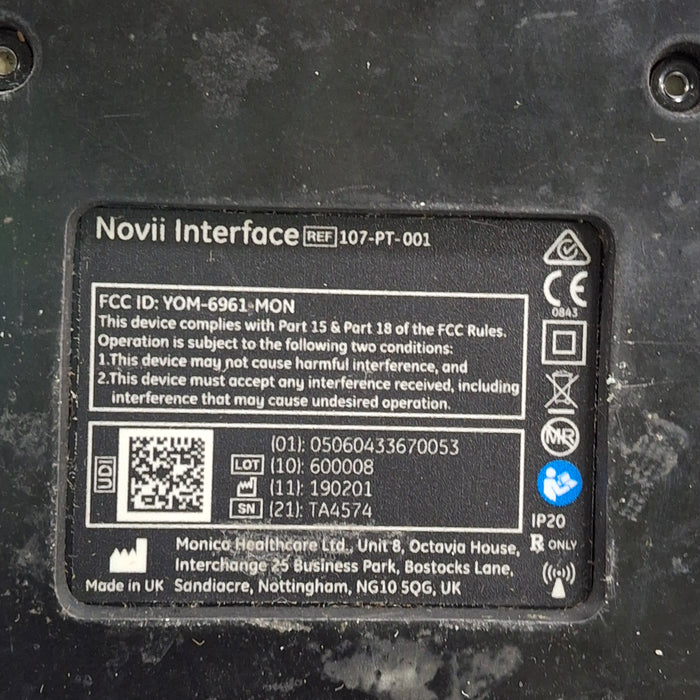Monica Healthcare Limited Monica Healthcare Limited 107-PT-001 Fetal Monitor Patient Monitors reLink Medical