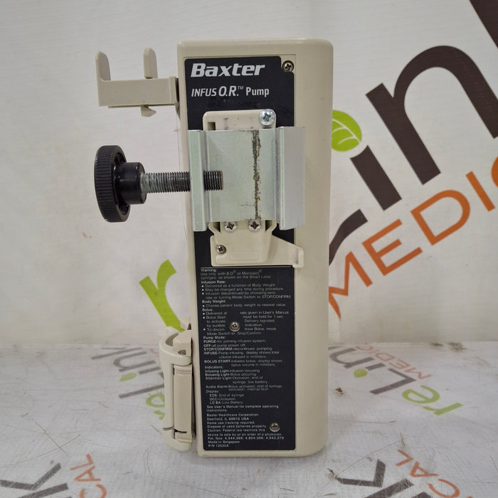 Baxter Baxter InfusOR Infusion Pump Infusion Pump reLink Medical