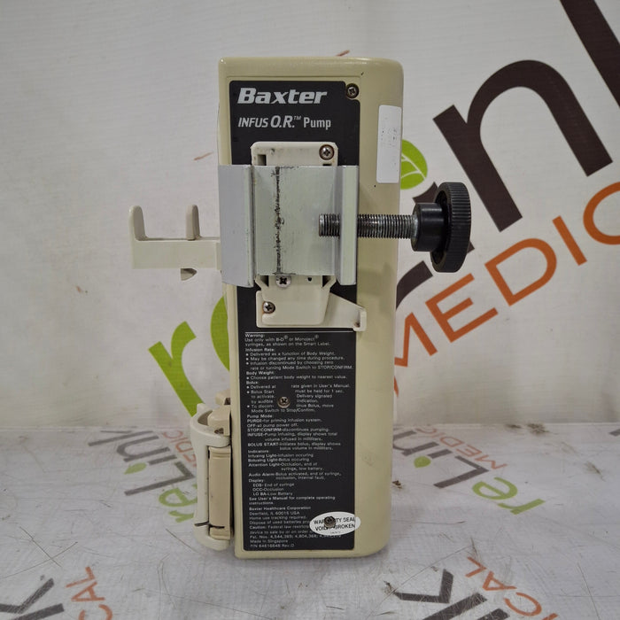 Baxter InfusOR Infusion Pump