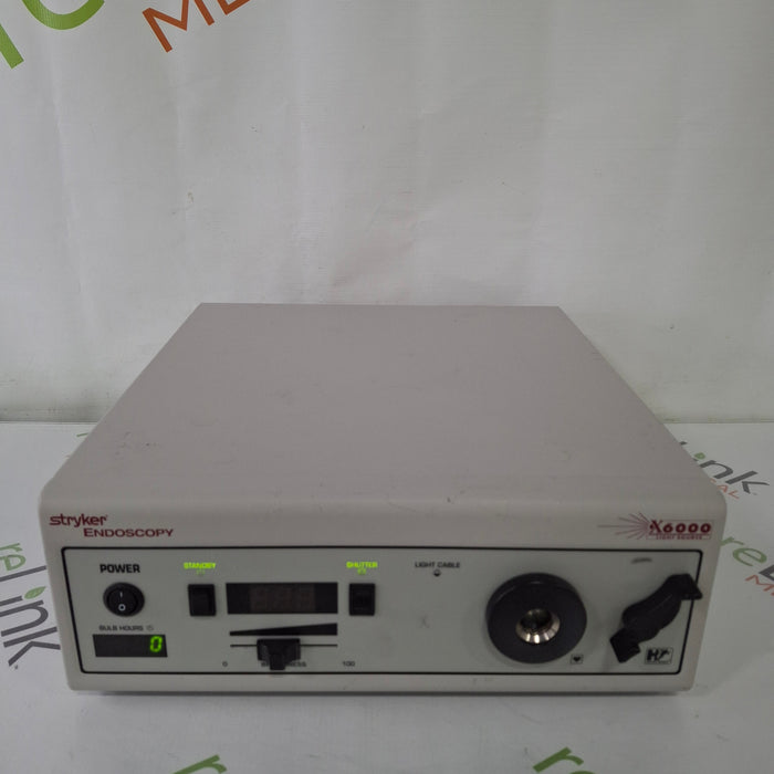 Stryker Stryker X6000 Light Source Rigid Endoscopy reLink Medical