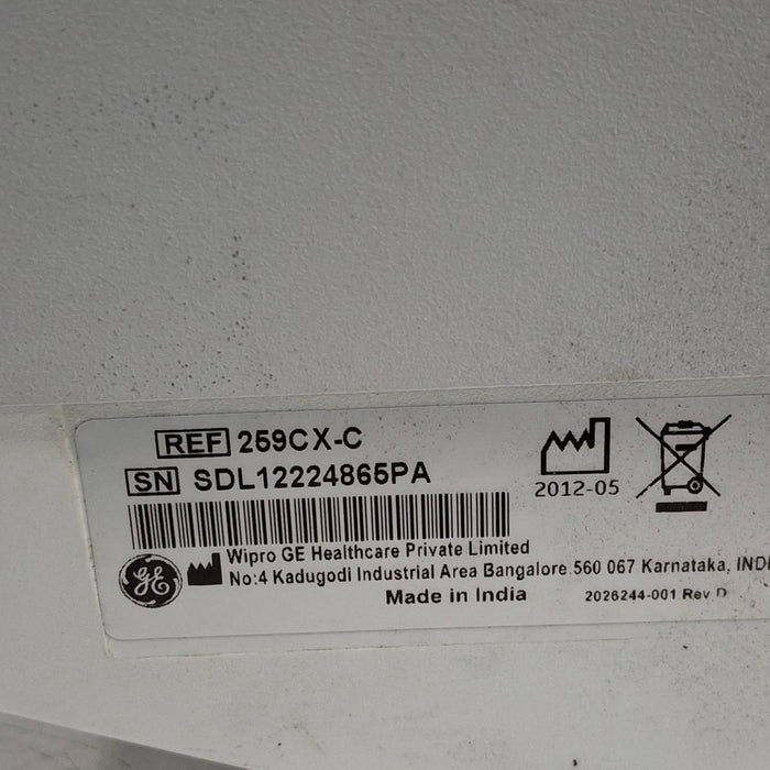 GE Healthcare GE Healthcare Corometrics 250cx Series Model 259cx-c Fetal Monitor Patient Monitors reLink Medical