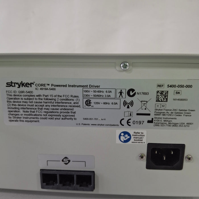 Stryker Stryker 5400-050 Core Powered Instrument Driver Surgical Power Instruments reLink Medical
