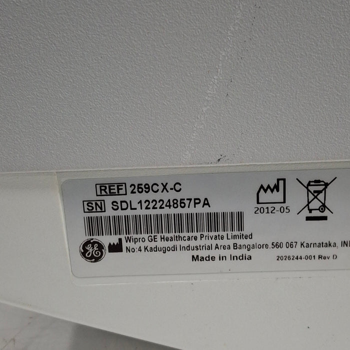 GE Healthcare GE Healthcare Corometrics 250cx Series Model 259cx-c Fetal Monitor Patient Monitors reLink Medical