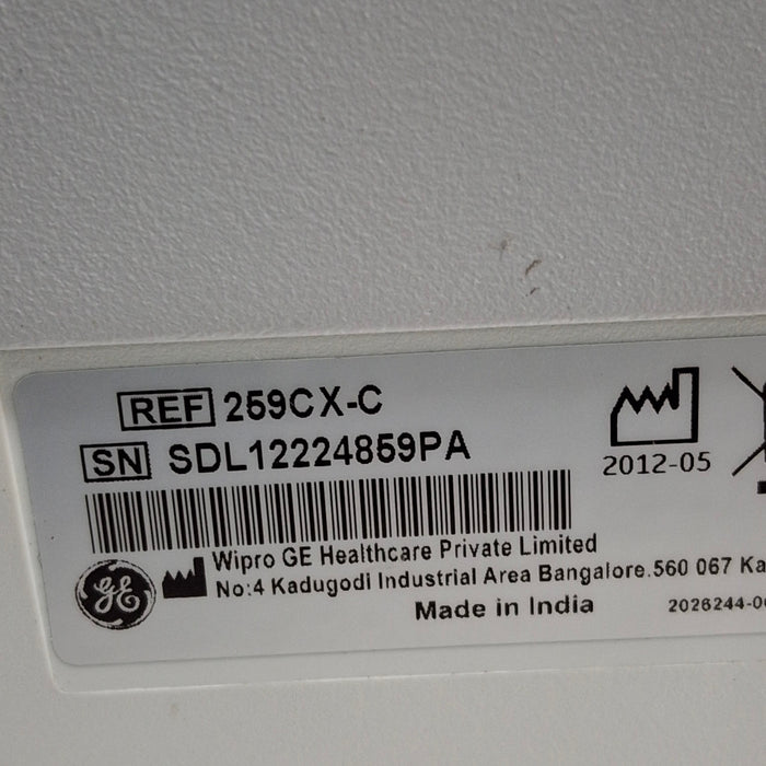 GE Healthcare GE Healthcare Corometrics 250cx Series Model 259cx-c Fetal Monitor Patient Monitors reLink Medical