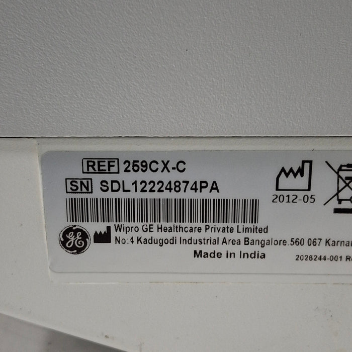 GE Healthcare GE Healthcare Corometrics 250cx Series Model 259cx Fetal Monitor Patient Monitors reLink Medical