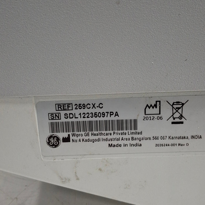 GE Healthcare GE Healthcare Corometrics 250cx Series Model 259cx-c Fetal Monitor Patient Monitors reLink Medical