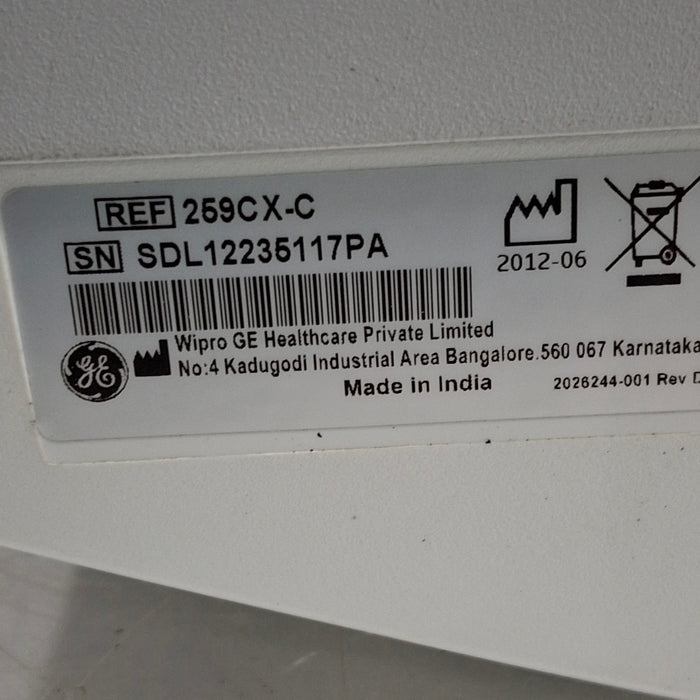 GE Healthcare GE Healthcare Corometrics 250cx Series Model 259cx-c Fetal Monitor Patient Monitors reLink Medical