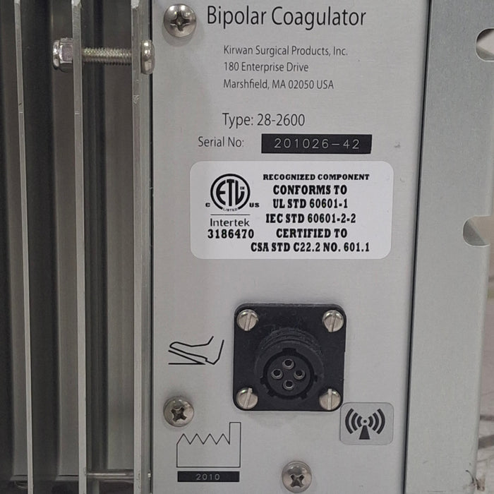 Kirwan Surgical Products Aura Bipolar Coagulator