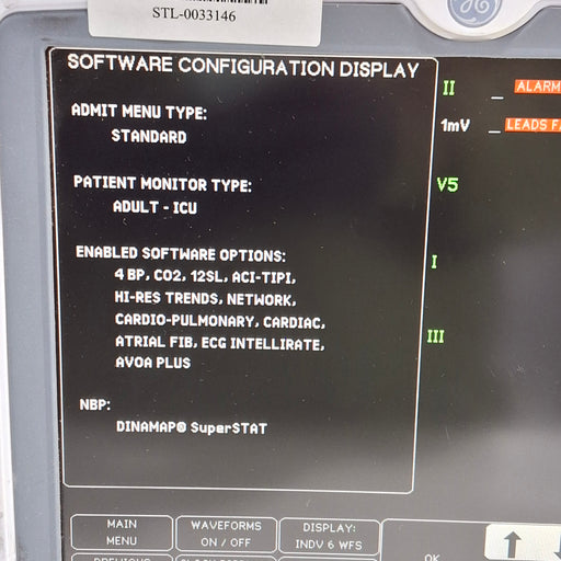GE Healthcare GE Healthcare Dash 5000 - Masimo SpO2 Patient Monitor Patient Monitors reLink Medical