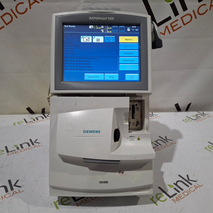 Siemens Siemens Rapidpoint 500 Blood Gas Analyzer Clinical Lab reLink Medical