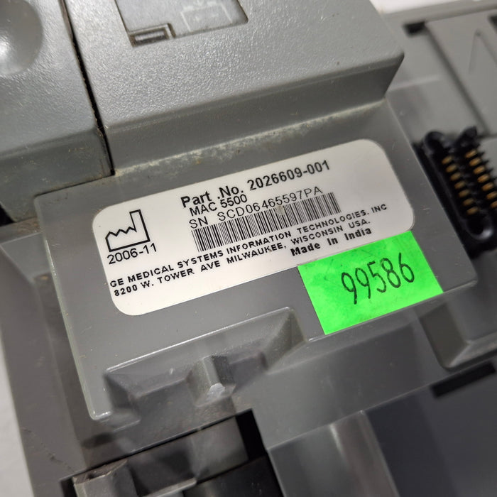 GE Healthcare GE Healthcare MAC 5500 ECG without CAM Module Cardiology reLink Medical