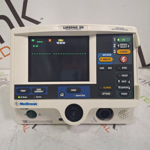 Physio-Control Physio-Control LifePak 20 Defib Defibrillators reLink Medical