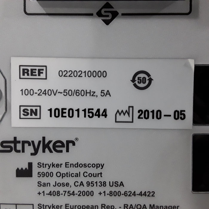 Stryker Stryker L9000 Light Source Rigid Endoscopy reLink Medical